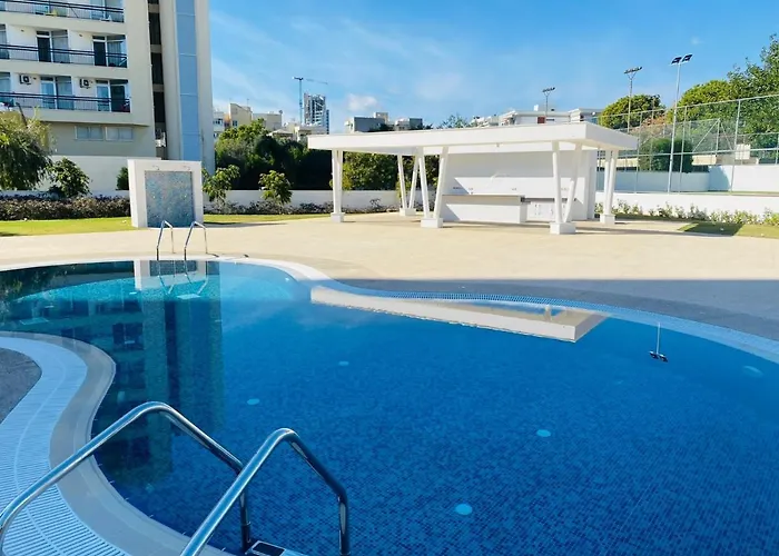 아파트 The Address-seafront Luxury 2 Bedroom 레메소스
