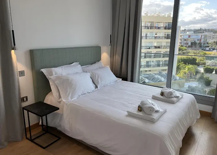 아파트 The Address-seafront Luxury 2 Bedroom 레메소스